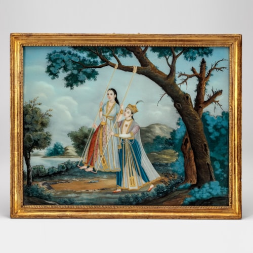 Ladies by a Swing